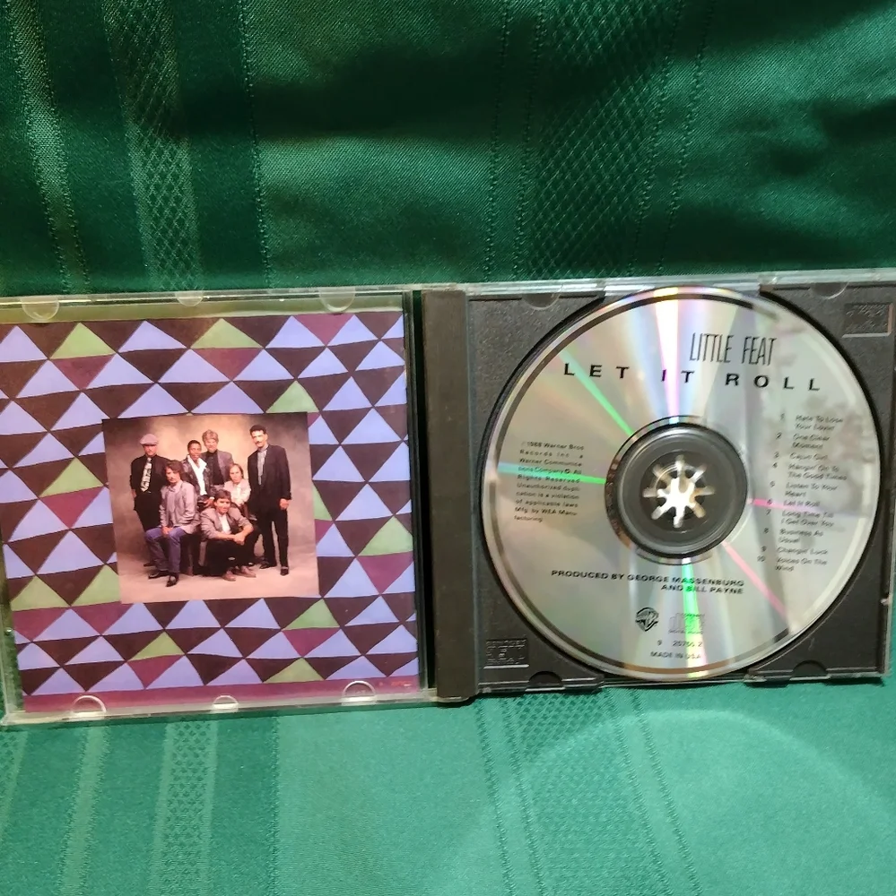 ⭐ BOGO ⭐ Little Feat CD (LET IT ROLL ) - Picture 4 of 4